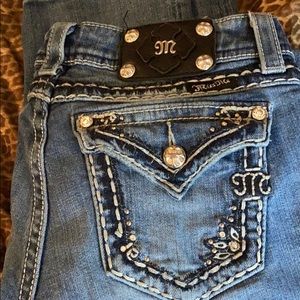 Size 28 Miss Me jeans